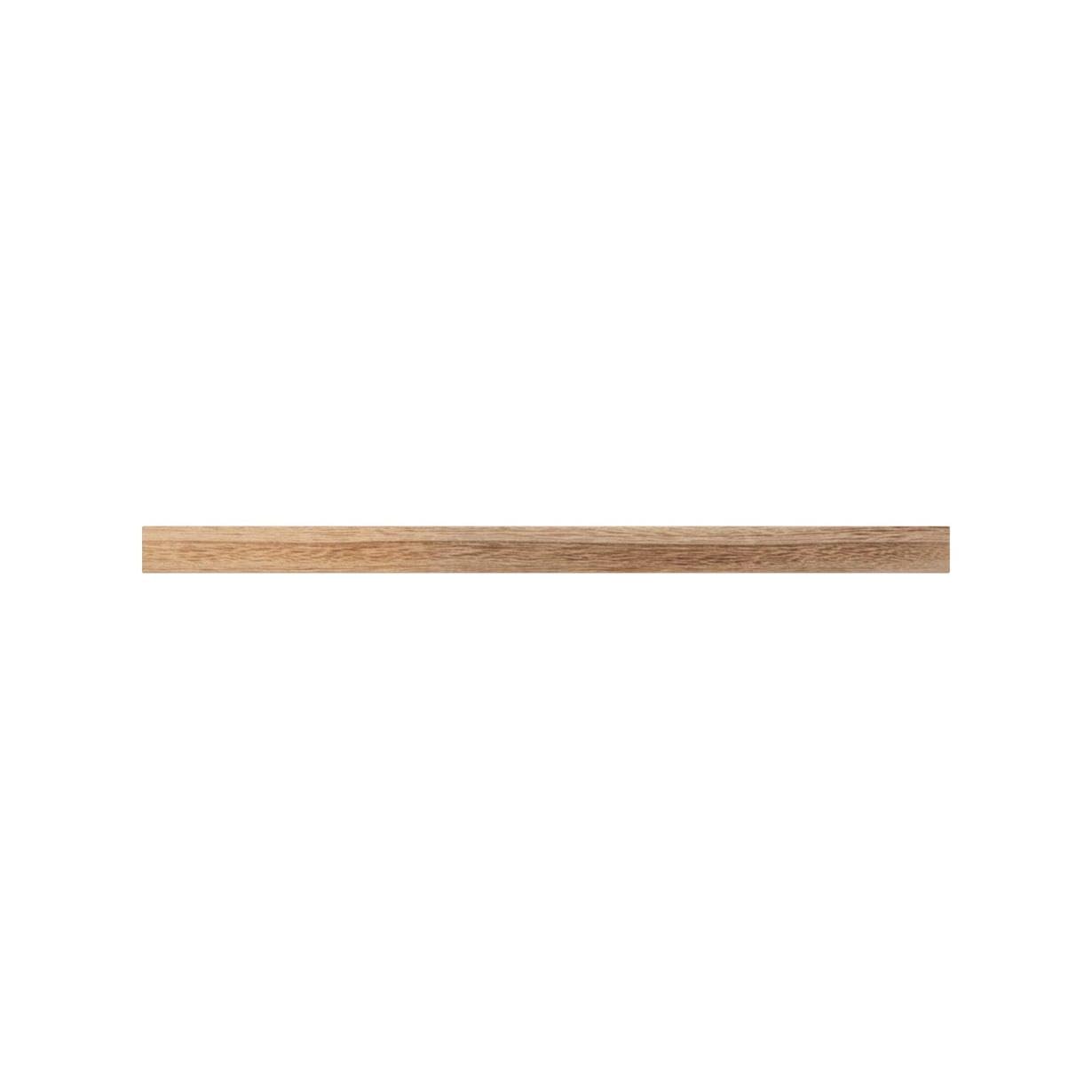Wood Floating Wall Shelves Set of 3 – Carbonized Black 17”